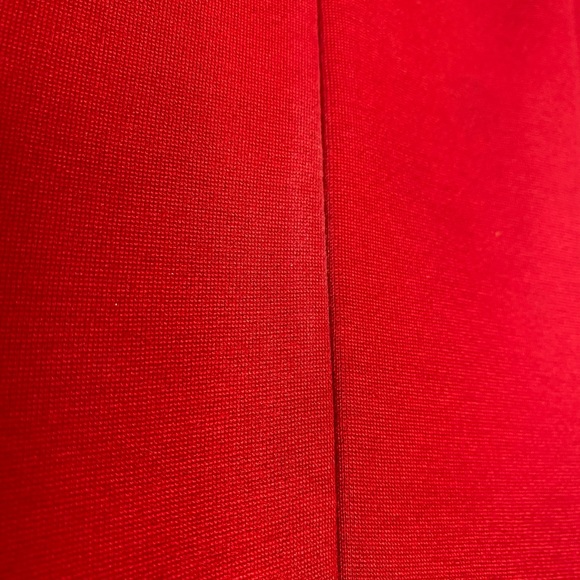 Taylor Red Dress, size 2 - Picture 2 of 4